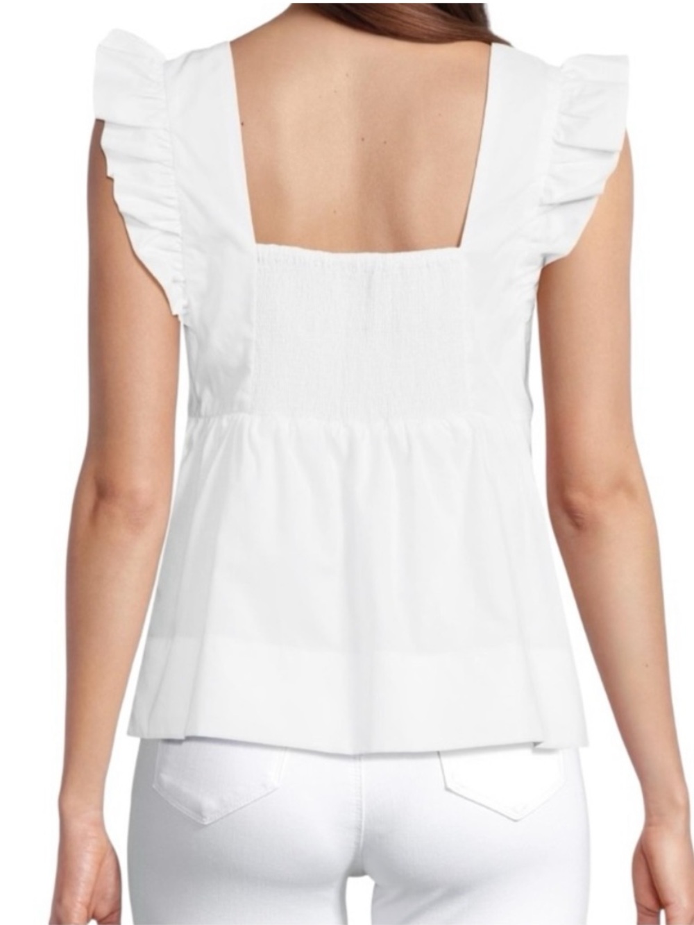 NWT Lilly Pulitzer Tiana Babydoll Cotton Top - Picture 3 of 6